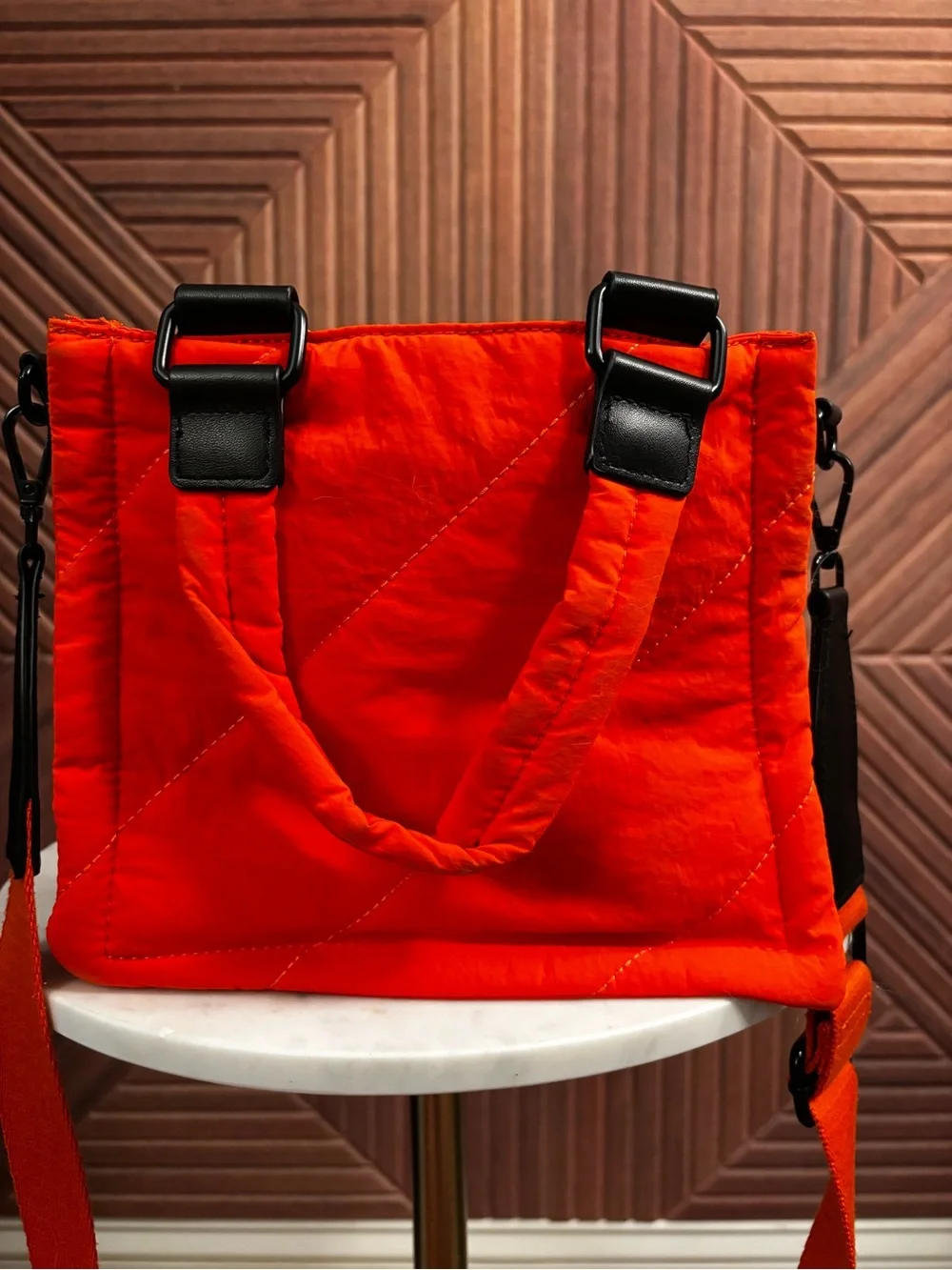 Saint and Sofia Mini Penny Tote Bag Orange